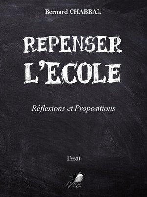 cover image of Repenser l'Ecole